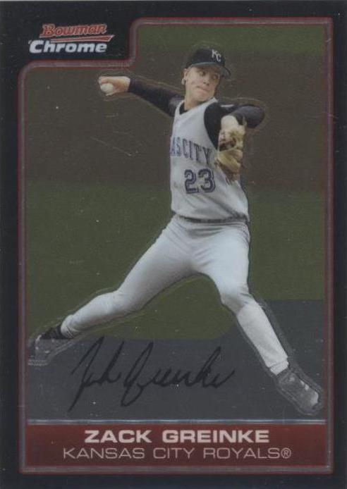2006 Bowman Chrome - Zack Greinke #12
