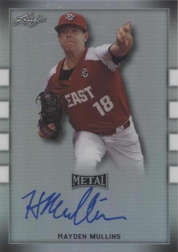 2018 Leaf Metal Perfect Game All-American Classic - Hayden Mullins #BA-HM1