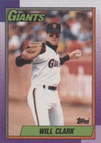 1990 Topps - Will Clark #100