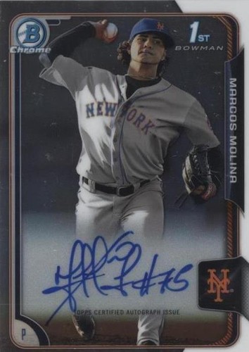 2015 Bowman - Marcos Molina #BCAP-MM