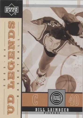2003-04 Upper Deck UD Legends - Bill Laimbeer #26