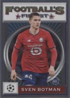 2021-22 Topps Finest Flashbacks UCL Sven Botman #130