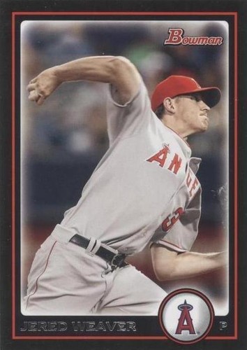2010 Bowman - Jered Weaver #47