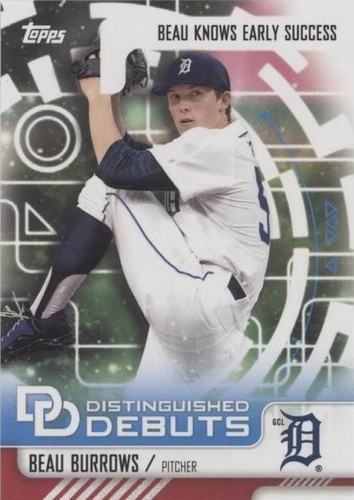 2016 Topps Pro Debut - Beau Burrows #DD-21