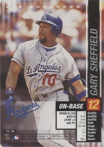 2002 MLB Showdown - Gary Sheffield #176