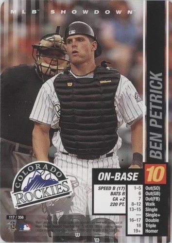2002 MLB Showdown - Ben Petrick #117
