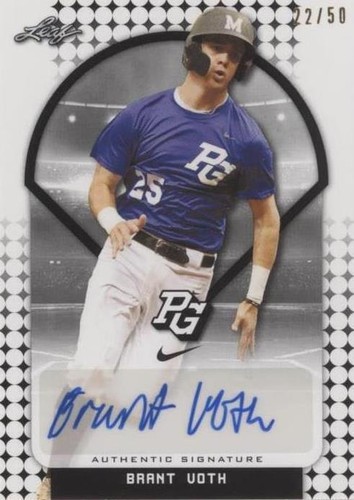 2018 Leaf Perfect Game National Showcase - Brant Voth #BA-BV1