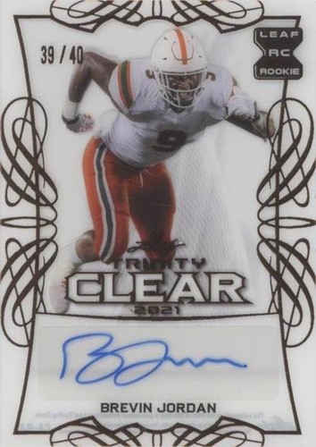 2021 Leaf Trinity Brevin Jordan #CA-BJ1