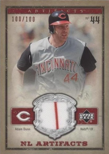 2006 Upper Deck Artifacts - Adam Dunn #NL-AD