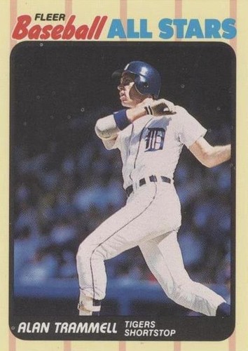 1989 Fleer Baseball All Stars - Alan Trammell #41