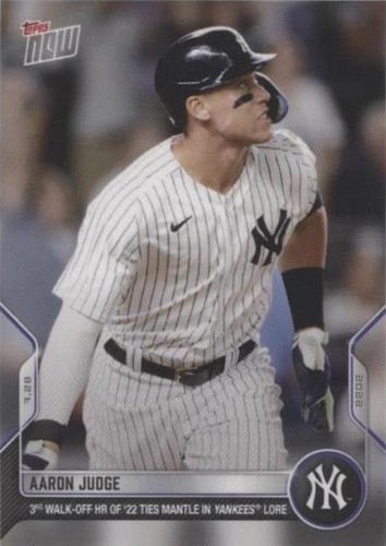 2022 Topps Now - Aaron Judge #611