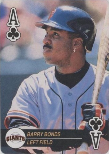 1994 Bicycle Baseball Aces Playing Cards - Barry Bonds #AC