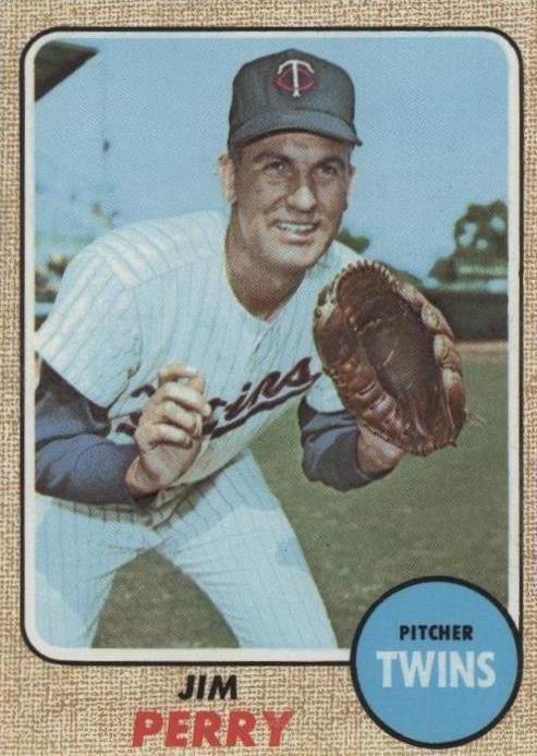 1968 Topps - Jim Perry #393