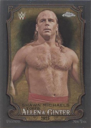 2025 Topps Chrome WWE - Shawn Michaels #AG-SML