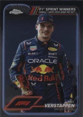2024 Topps Chrome Formula 1 F1 #152 Max Verstappen Oracle