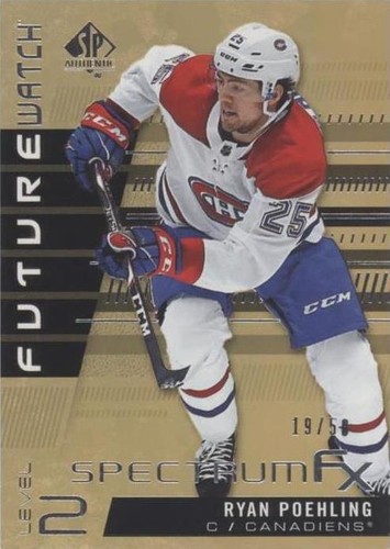 2019-20 SP Authentic - Ryan Poehling #S-90