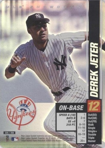 2002 MLB Showdown - Derek Jeter #225