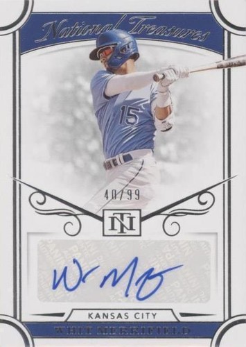 2021 Panini National Treasures - Whit Merrifield #S-WM