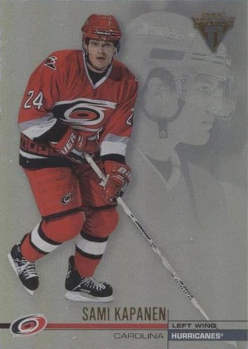 2001-02 Pacific Private Stock Titanium - Sami Kapanen #26