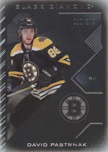2021-22 Upper Deck Black Diamond - David Pastrnak #BDB-DP