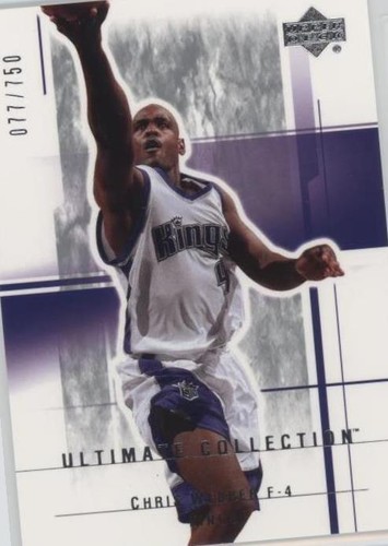 2003-04 Upper Deck Ultimate Collection - Chris Webber #94