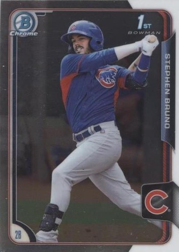 2015 Bowman Chrome - Stephen Bruno #BCP219