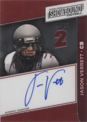 2014 Press Pass Showbound Jason Verrett #SB-JV