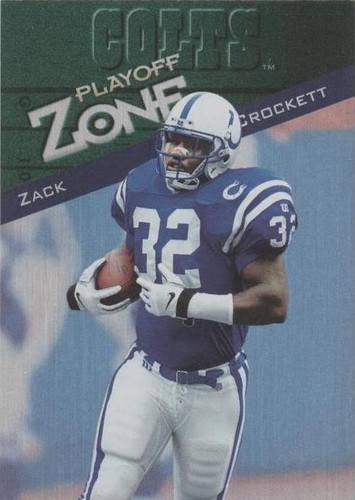 1997 Playoff Zone Zack Crockett #76