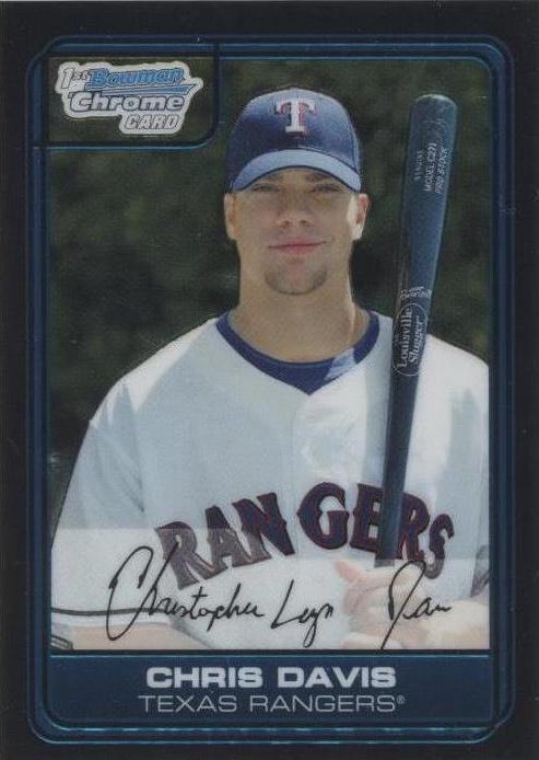 Bowman Draft Picks & Prospects 2006 - Chris Davis #DP29