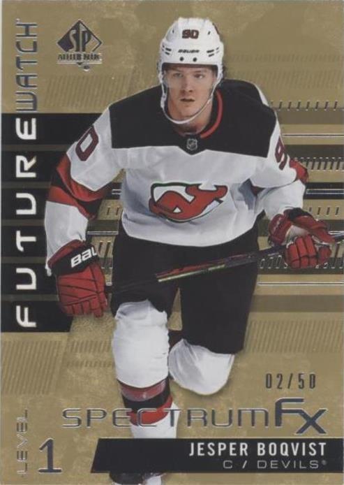 2019-20 SP Authentic - Jesper Boqvist #S-58