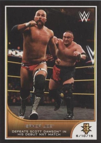 2016 Topps WWE Road to Wrestlemania - Samoa Joe #97