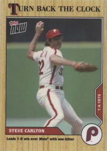 2020 Topps Now Turn Back the Clock - Steve Carlton #96