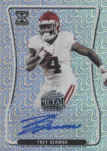 2020 Leaf Metal Draft Trey Sermon #BA-TS1