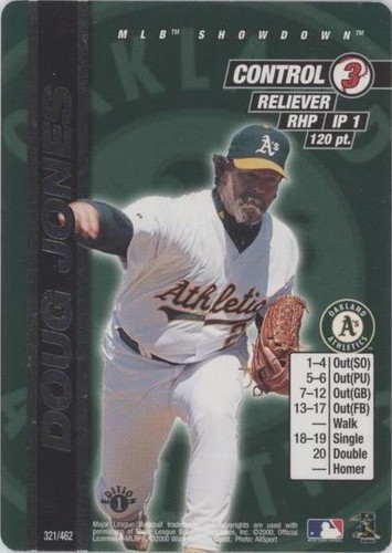 2000 MLB Showdown - Doug Jones #321