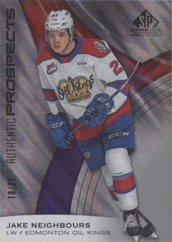 2019-20 Upper Deck SP Game Used CHL Edition - Jake Neighbours #74