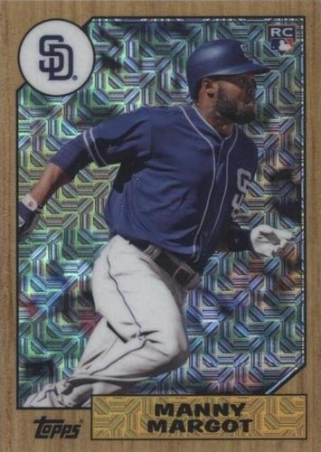 2017 Topps Silver Pack 1987 Design Chrome - Manny Margot #87-MM