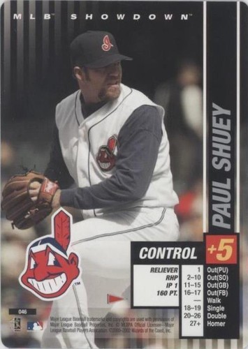 2002 MLB Showdown Pennant Run - Paul Shuey #046
