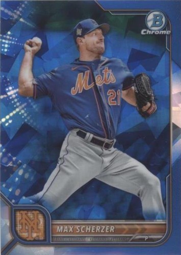 2022 Bowman Chrome Sapphire Edition - Max Scherzer #62