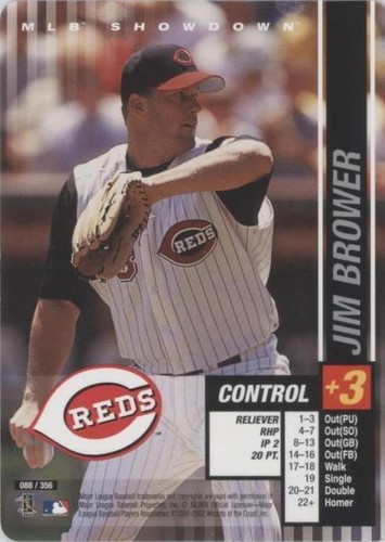 2002 MLB Showdown - Jim Brower #088