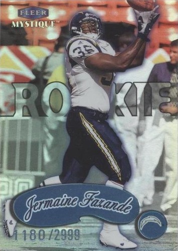 1999 Fleer Mystique Jermaine Fazande #140