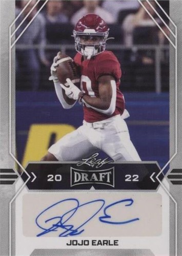 2022 Leaf Draft Jojo Earle #BA-JE1