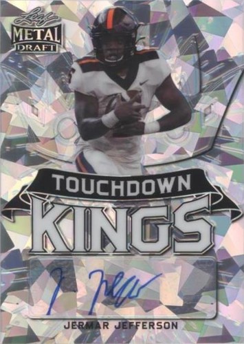 2021 Leaf Metal Draft Jermar Jefferson #TK-JJ2