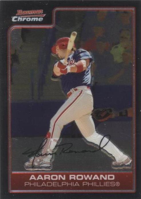 2006 Bowman Chrome - Aaron Rowand #91