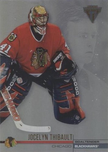 2001-02 Pacific Private Stock Titanium - Jocelyn Thibault #32