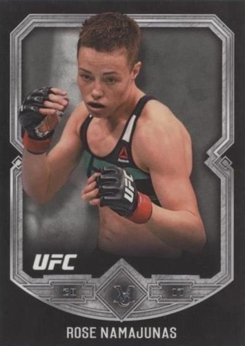 2017 Topps UFC Museum Collection - Rose Namajunas #19