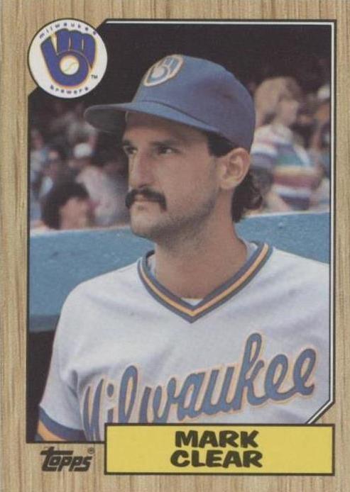 1987 Topps - Mark Clear #640