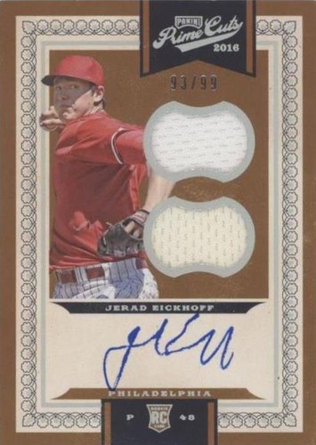 2016 Panini Prime Cuts - Jerad Eickhoff #31