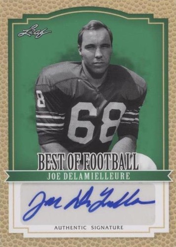 2012 Leaf Best of Football Joe DeLamielleure #BA-JDL