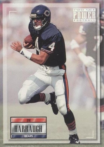 1993 Pro Set Power Jim Harbaugh #104