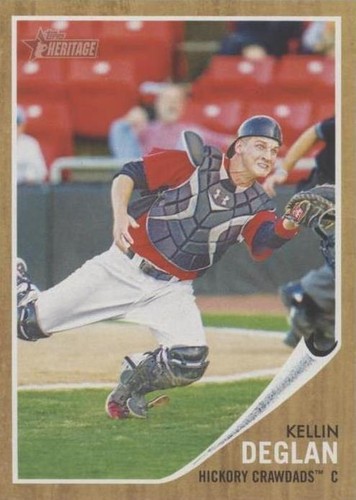 2011 Topps Heritage Minor League Edition - Kellin Deglan #101